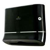 Dolphy Plaza Range Ultraslim Paper Towel Dispenser - Black